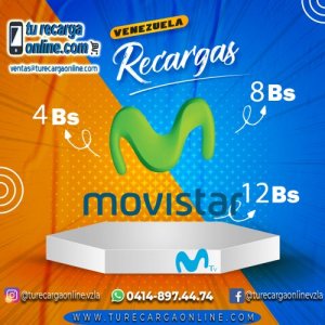 Recarga MOVISTAR Prepago
