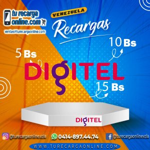Recarga DIGITEL Pospago